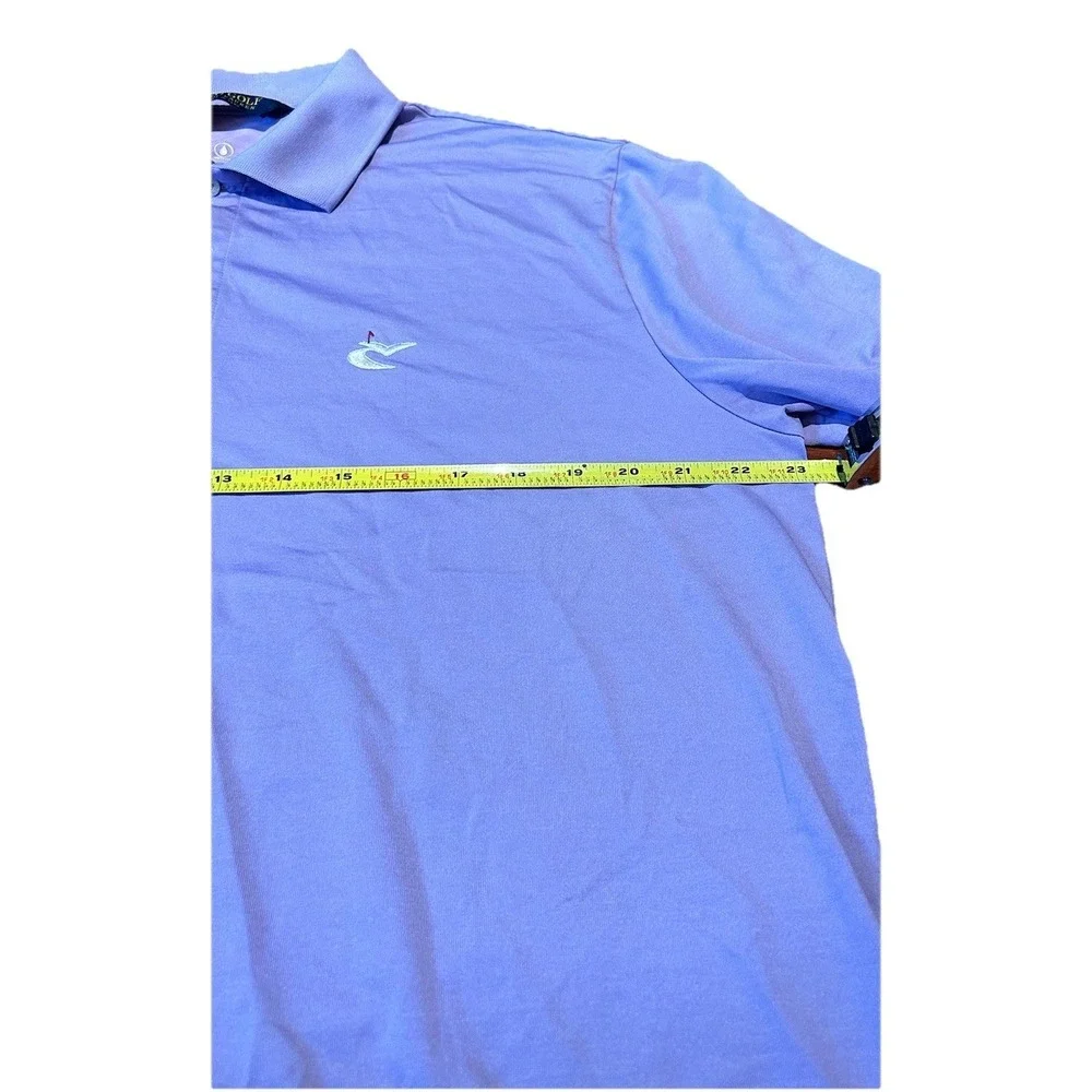 Caves Valley Golf Club X Ralph Lauren Polo Shirt Mens‎ Large Purple *Logo - Picture 6 of 8